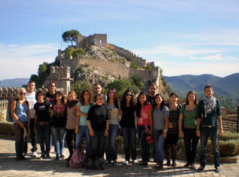 Una de las visitas de la última edición del programa 'Erasmus en el territorio'.